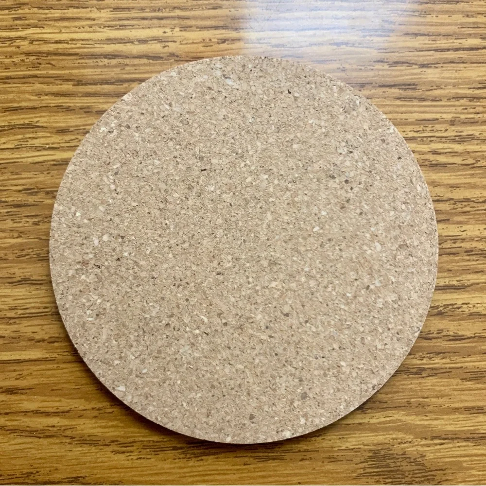 Harry Potter Deathly Hallows Symbol Laser Engraved Cork Coaster